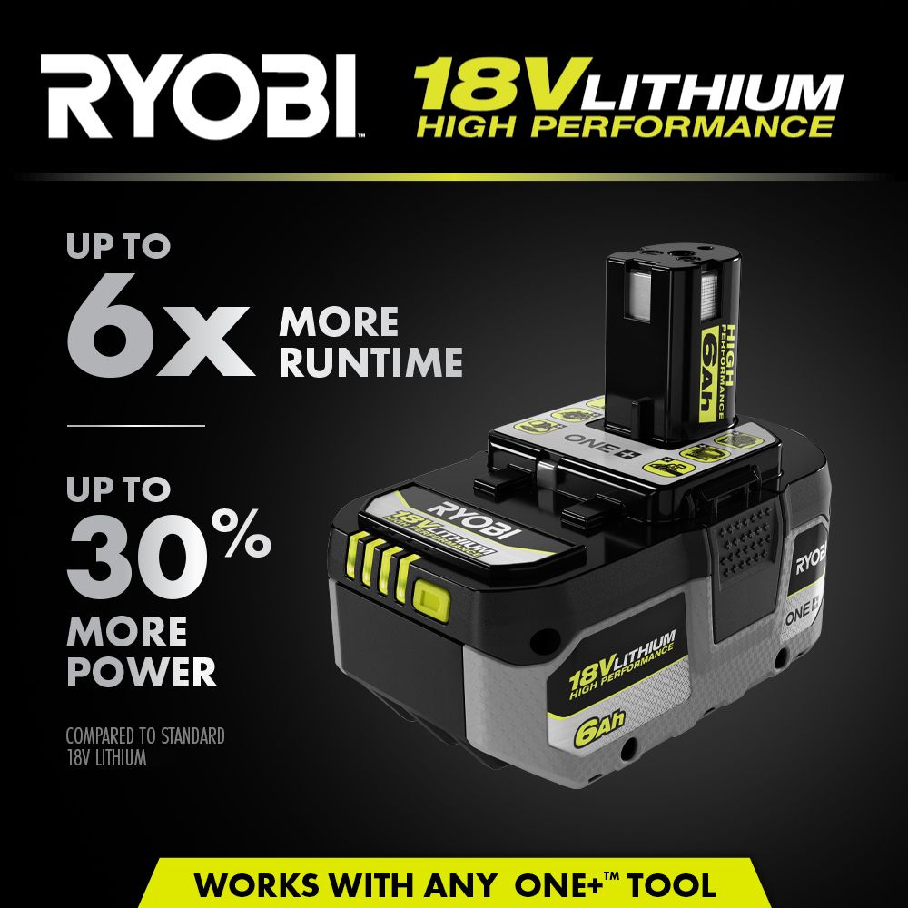 18V ONE+ 6AH LITHIUM HIGH PERFORMANCE STARTER KIT | RYOBI