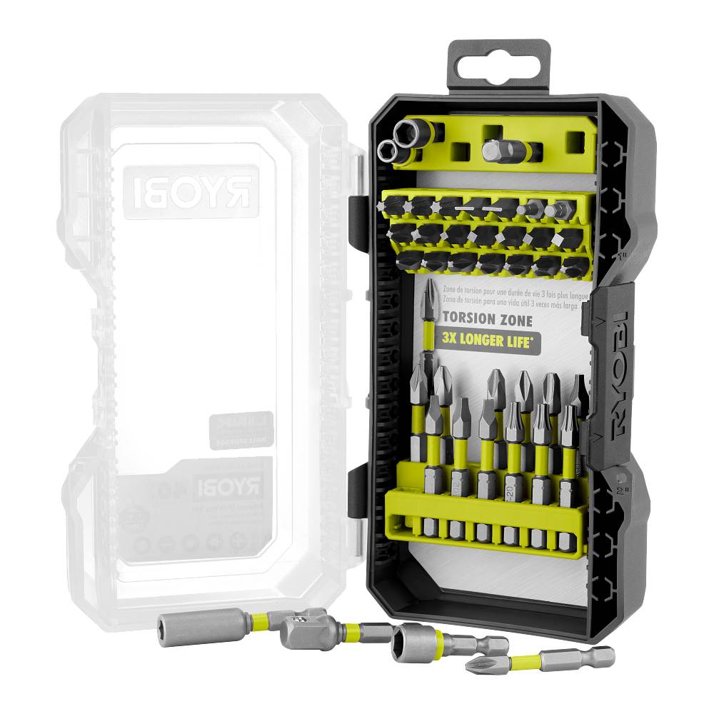 40 PC. IMPACT RATED DRIVING SET | RYOBI