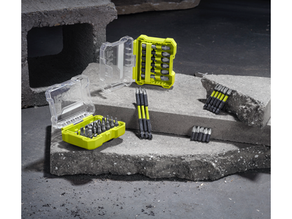 5 PC. 2″ DIAMOND GRIT IMPACT DRIVE BITS | RYOBI