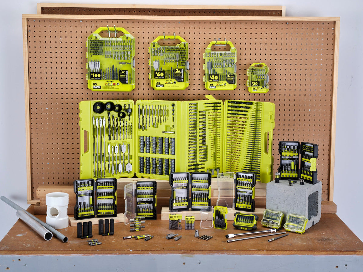5 PC. 2″ DIAMOND GRIT IMPACT DRIVE BITS | RYOBI