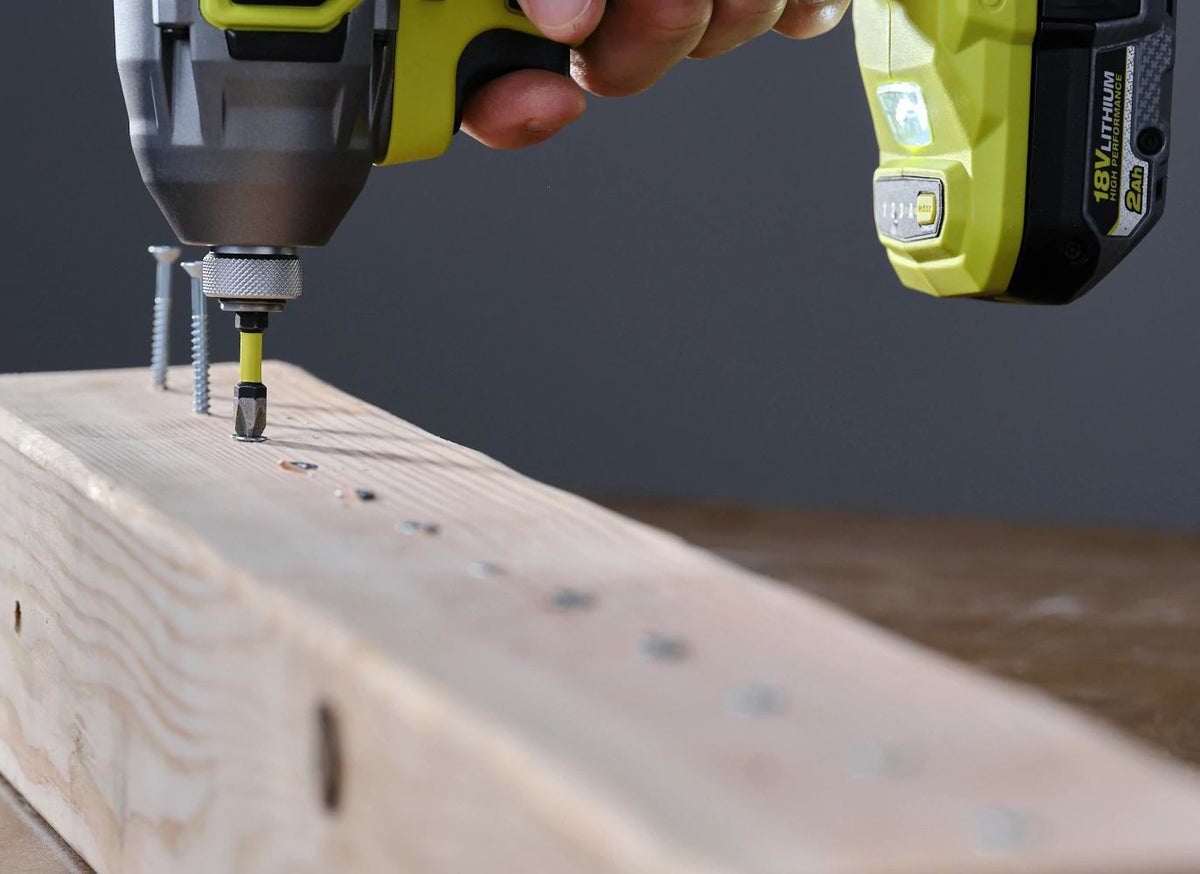 5 PC. 2″ DIAMOND GRIT IMPACT DRIVE BITS | RYOBI