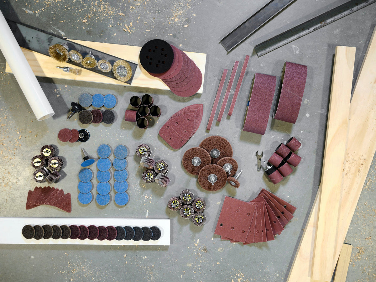 5 PC. PAINT AND RUST REMOVAL SET | RYOBI