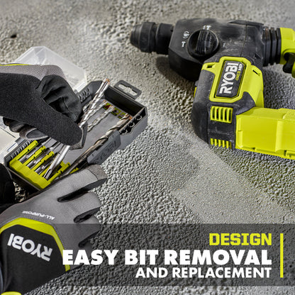 5 PC. SDS-PLUS 6″ 4-CUTTER DRILL BIT SET | RYOBI