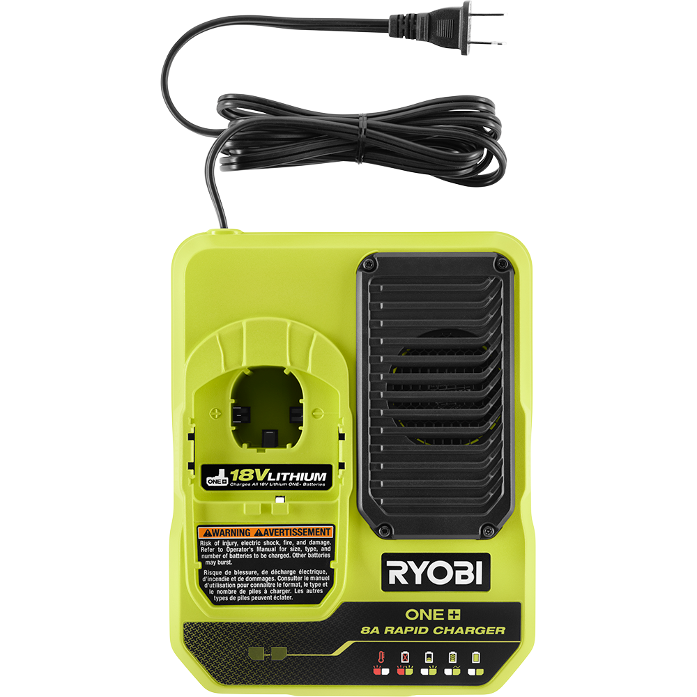 18V ONE+ 8A RAPID CHARGER | RYOBI