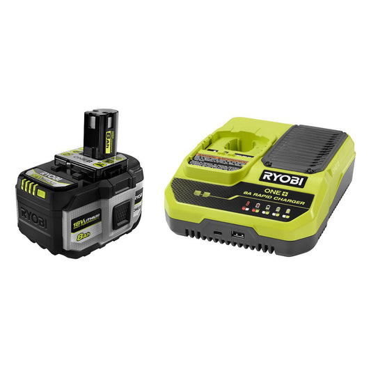 18V ONE+ 8AH LITHIUM HIGH PERFORMANCE STARTER KIT | RYOBI
