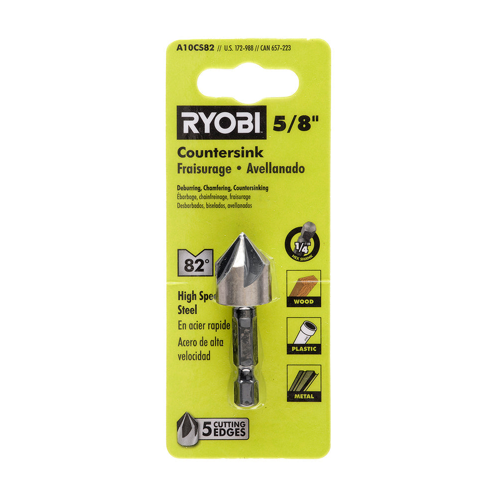 5/8″ HSS COUNTERSINK | RYOBI