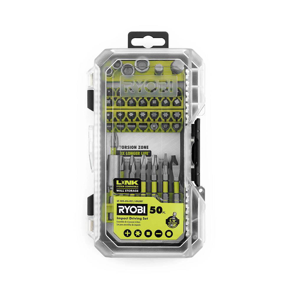 50 PC. IMPACT RATED DRIVING SET | RYOBI