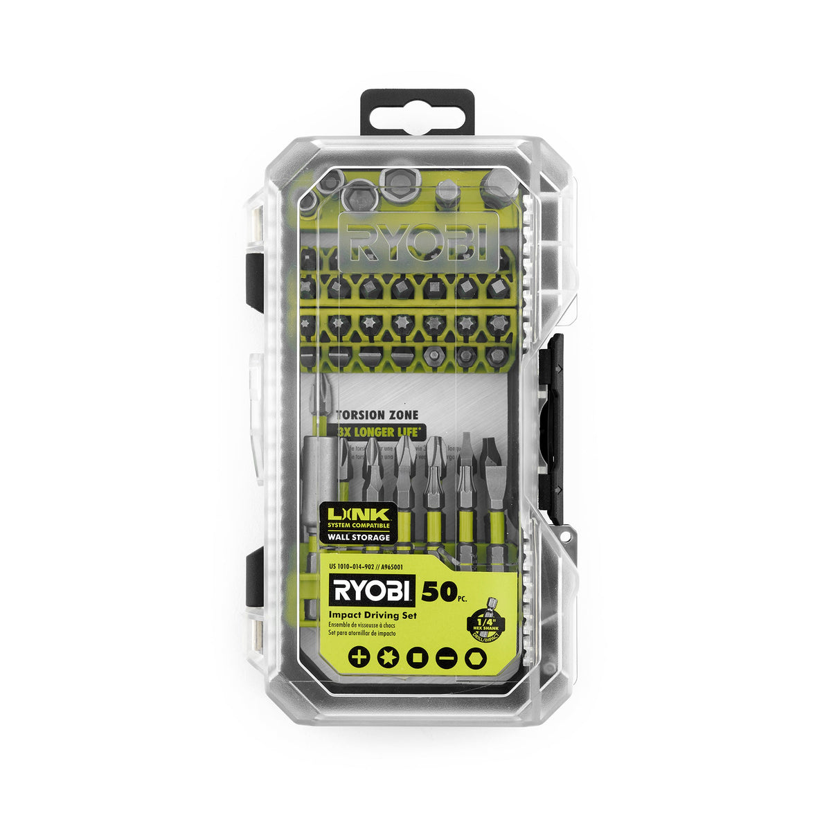 50 PC. IMPACT RATED DRIVING SET | RYOBI