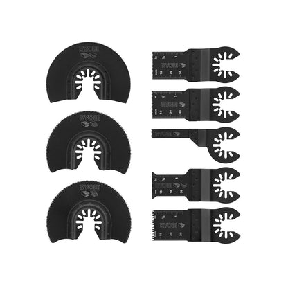 8 PC MULTI-MATERIAL OSCILLATING BLADE | RYOBI