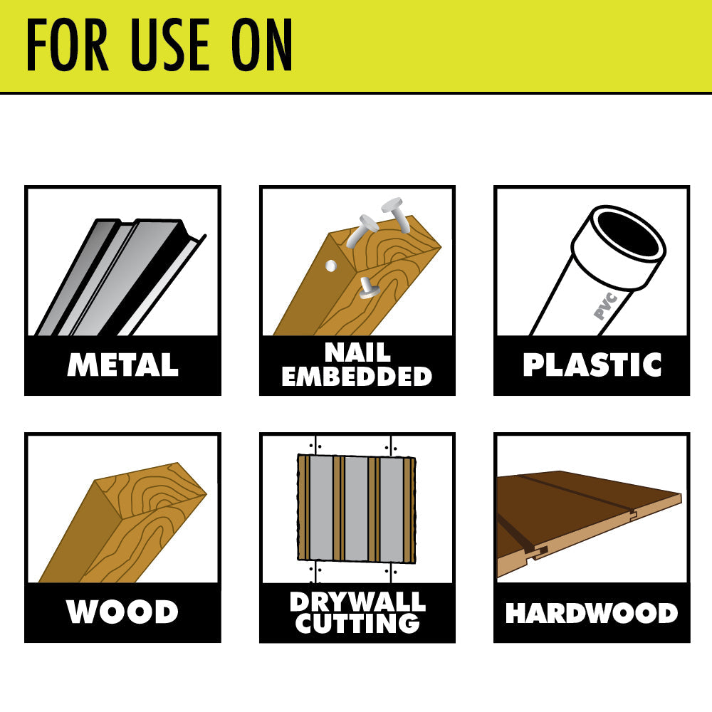 8 PC MULTI-MATERIAL OSCILLATING BLADE | RYOBI