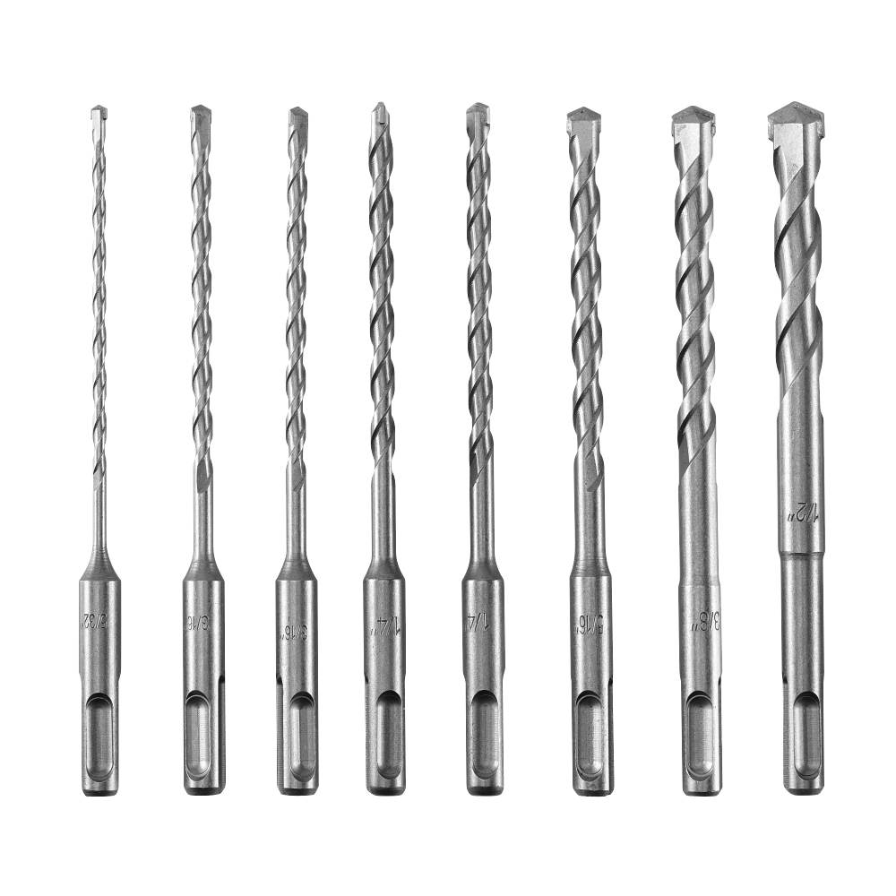 8 PC. SDS-PLUS 6″ 2-CUTTER DRILL BIT SET | RYOBI