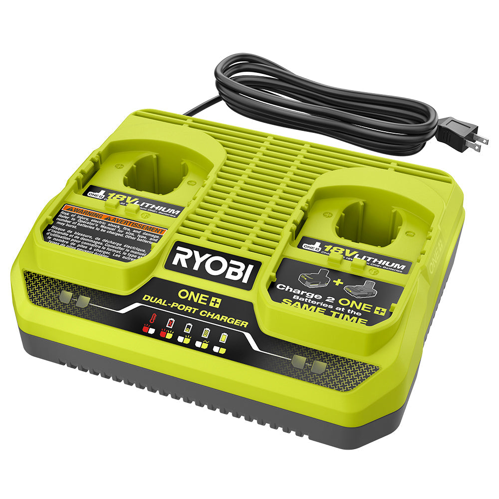 18V ONE+ DUAL-PORT SIMULTANEOUS CHARGER | RYOBI