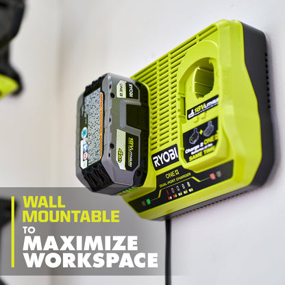 18V ONE+ DUAL-PORT SIMULTANEOUS CHARGER | RYOBI
