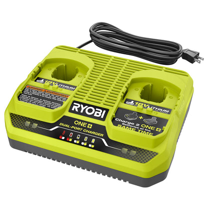 18V ONE+ DUAL-PORT SIMULTANEOUS CHARGER | RYOBI
