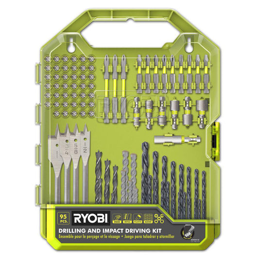 95PC DRILLING/IMPACT DRIVING KIT | RYOBI