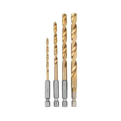 HEX SHANK TITANIUM DRILL BIT SET (4 PC.) | RYOBI