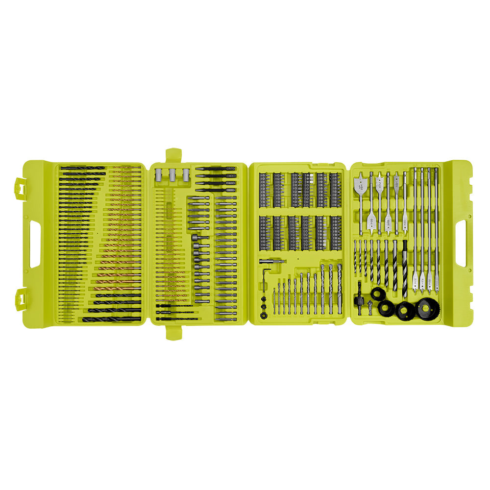 MULTI-MATERIAL DRILL AND DRIVE KIT (300-PIECE) WITH CASE | RYOBI