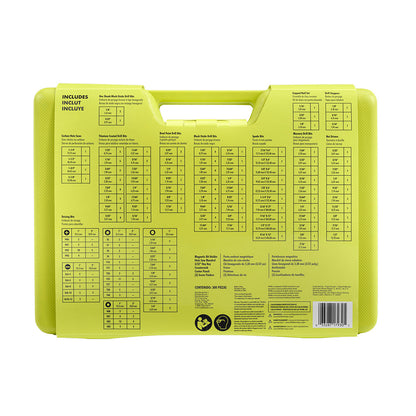 MULTI-MATERIAL DRILL AND DRIVE KIT (300-PIECE) WITH CASE | RYOBI