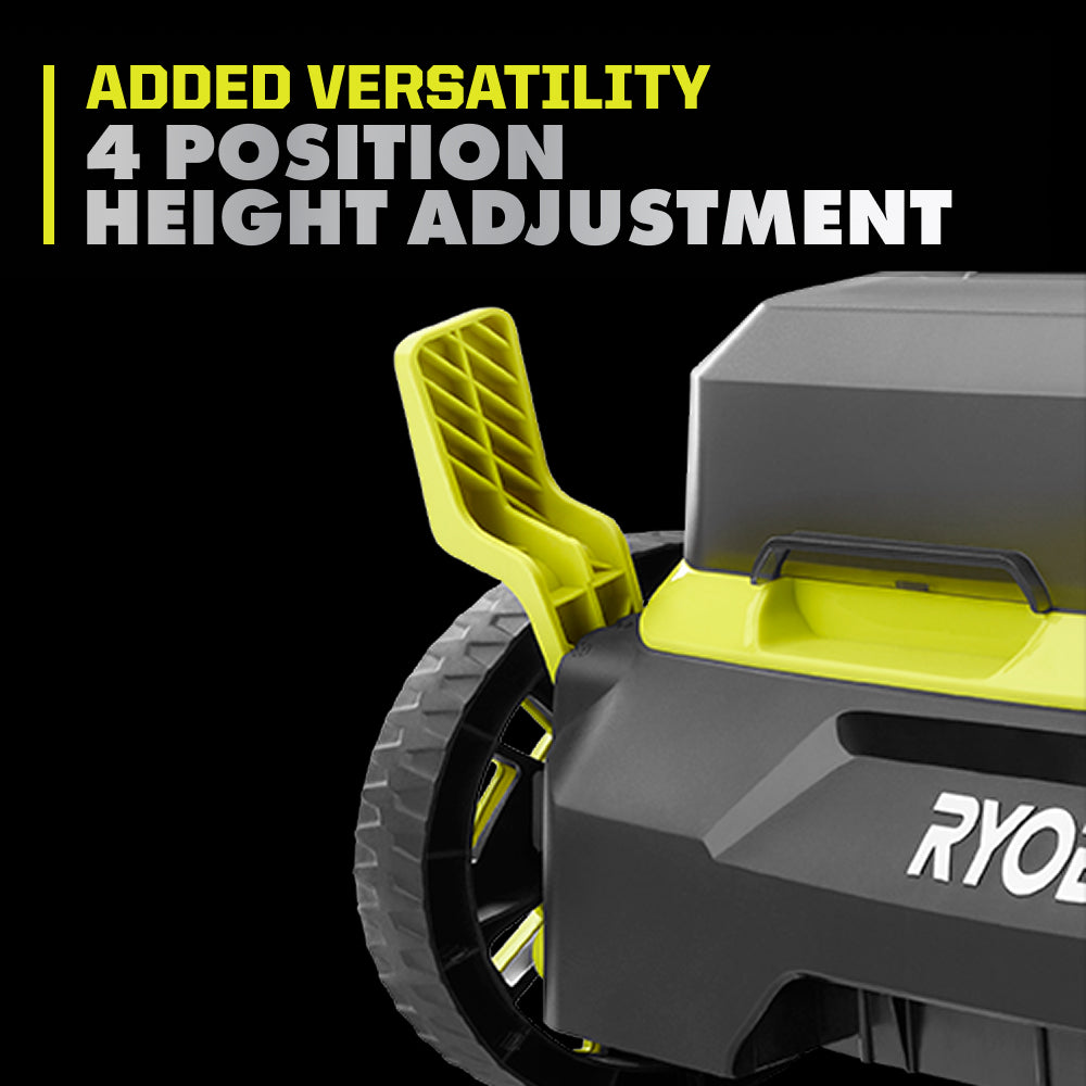 18V ONE+ HP BRUSHLESS 14″ DETHATCHER/AERATOR KIT | RYOBI