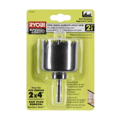 RYOBI 2-1/8 ONE PIECE CARBON HOLE SAW | RYOBI