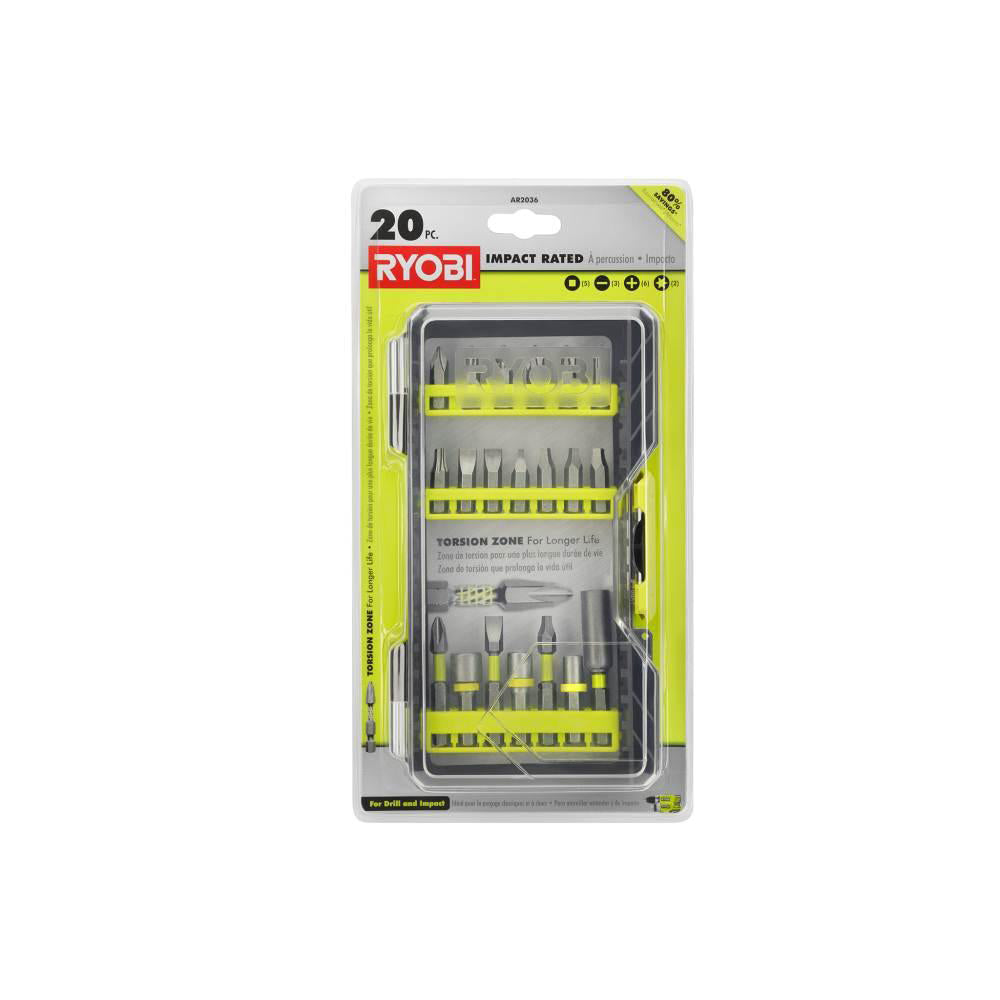 RYOBI 20PC IMPACT DRIVING KIT | RYOBI