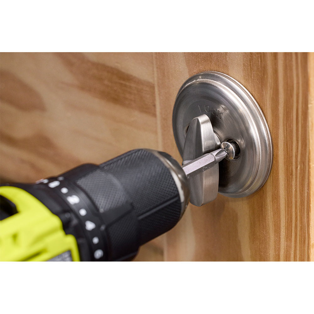 WOOD DOOR LOCK INSTALLATION SET | RYOBI