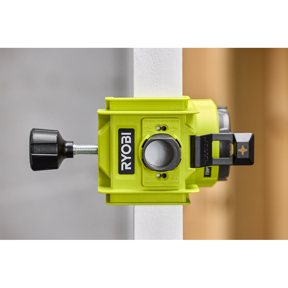 WOOD/METAL DOOR LOCK INSTALLATION SET | RYOBI