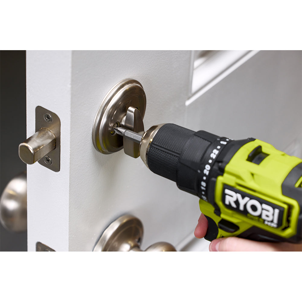 WOOD/METAL DOOR LOCK INSTALLATION SET | RYOBI