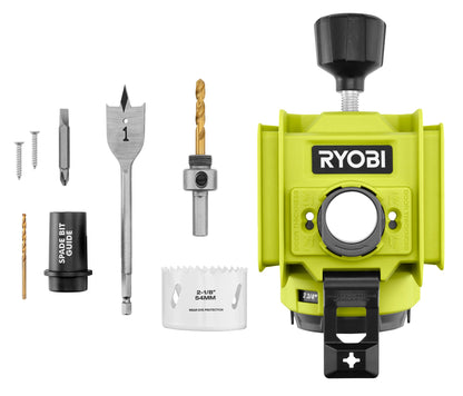 WOOD/METAL DOOR LOCK INSTALLATION SET | RYOBI