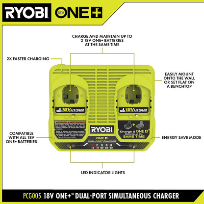 18V ONE+ LITHIUM HIGH PERFORMANCE STARTER KIT | RYOBI