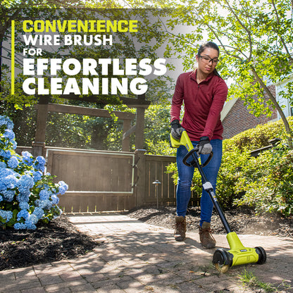 18V ONE+ OUTDOOR PATIO CLEANER – WIRE BRUSH KIT | RYOBI