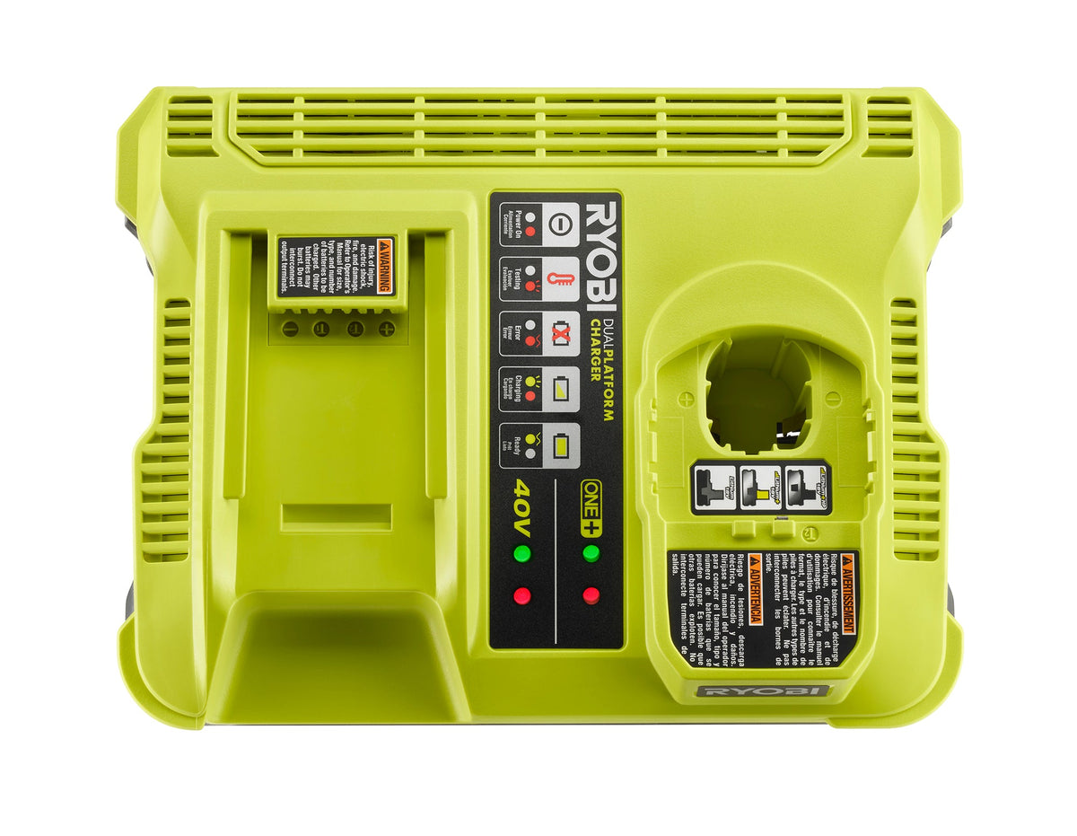 18V ONE+/40V DUAL PLATFORM CHARGER | RYOBI