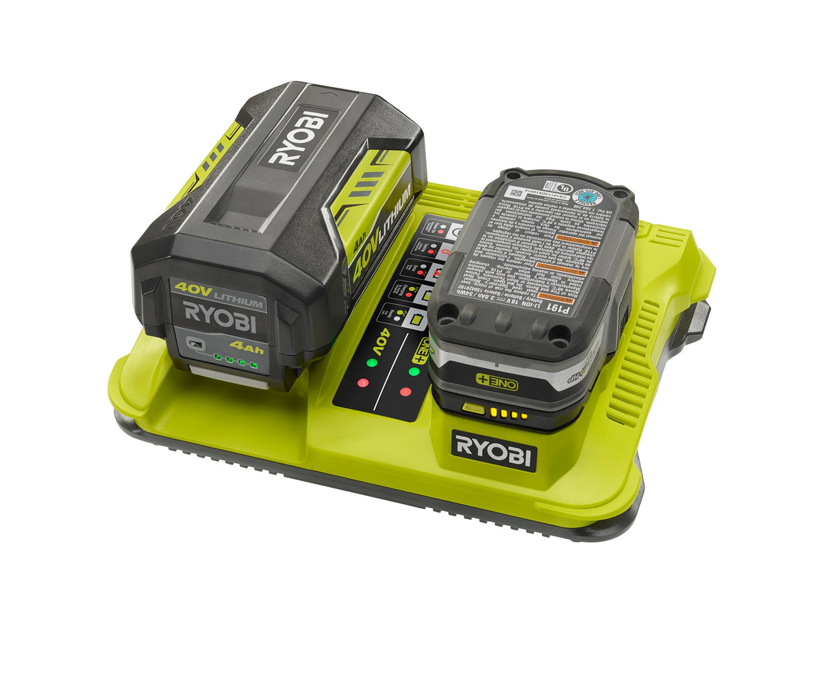 18V ONE+/40V DUAL PLATFORM CHARGER | RYOBI